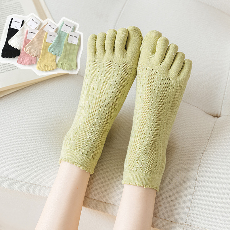 Toe Sock Split - Summer Sweet Women Thin Mesh Five