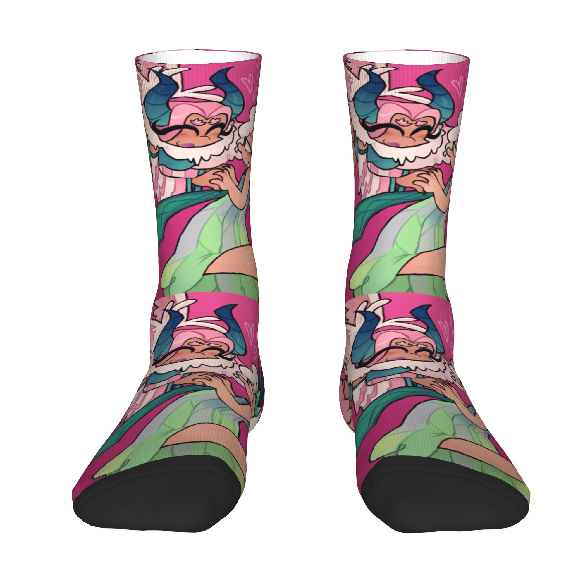 Custom My S-Singing Cartoon Mo - Dress Sock Men ulasan dan harga