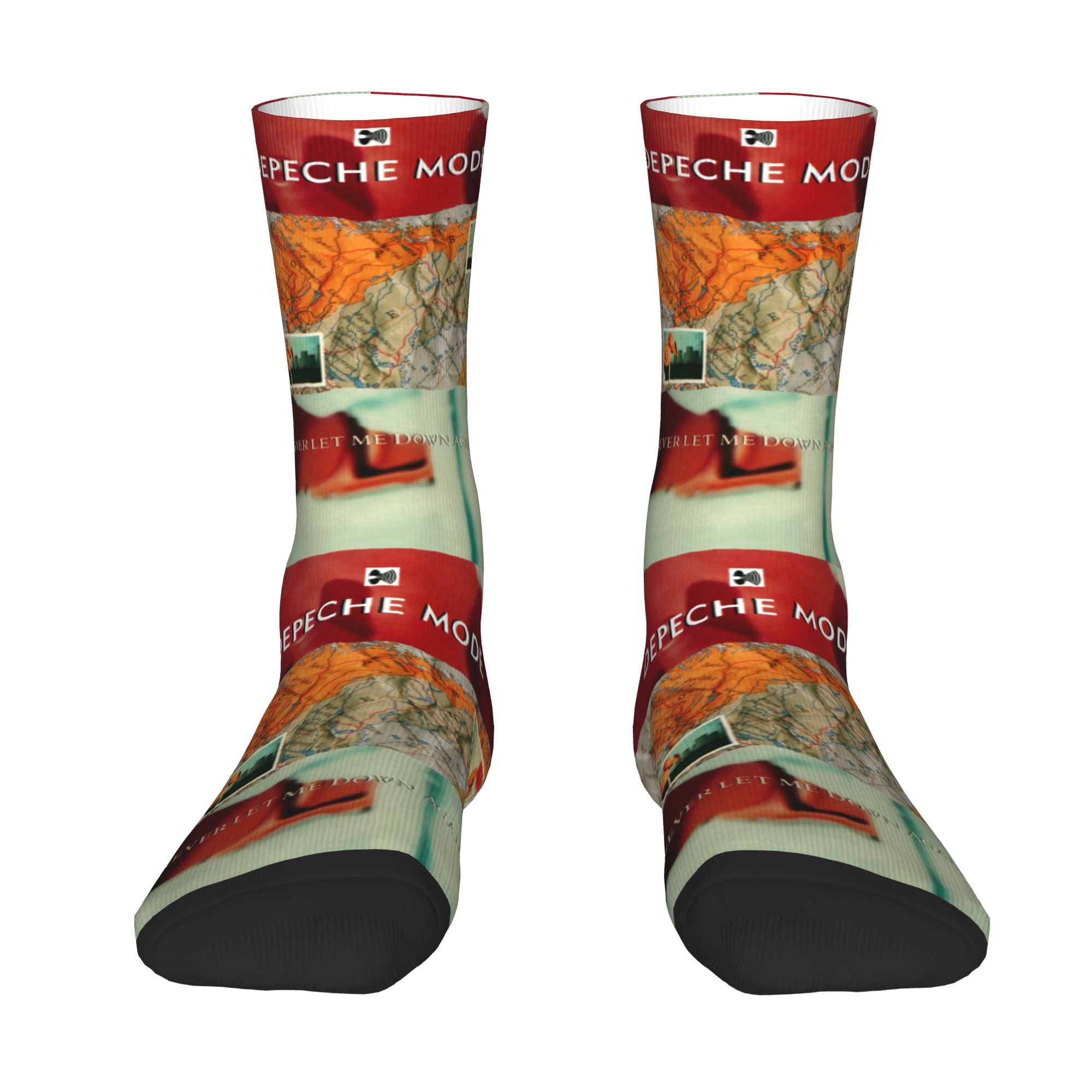 Custom D-Depeche Cool Mode Ele - Dress Sock Men ulasan dan harga