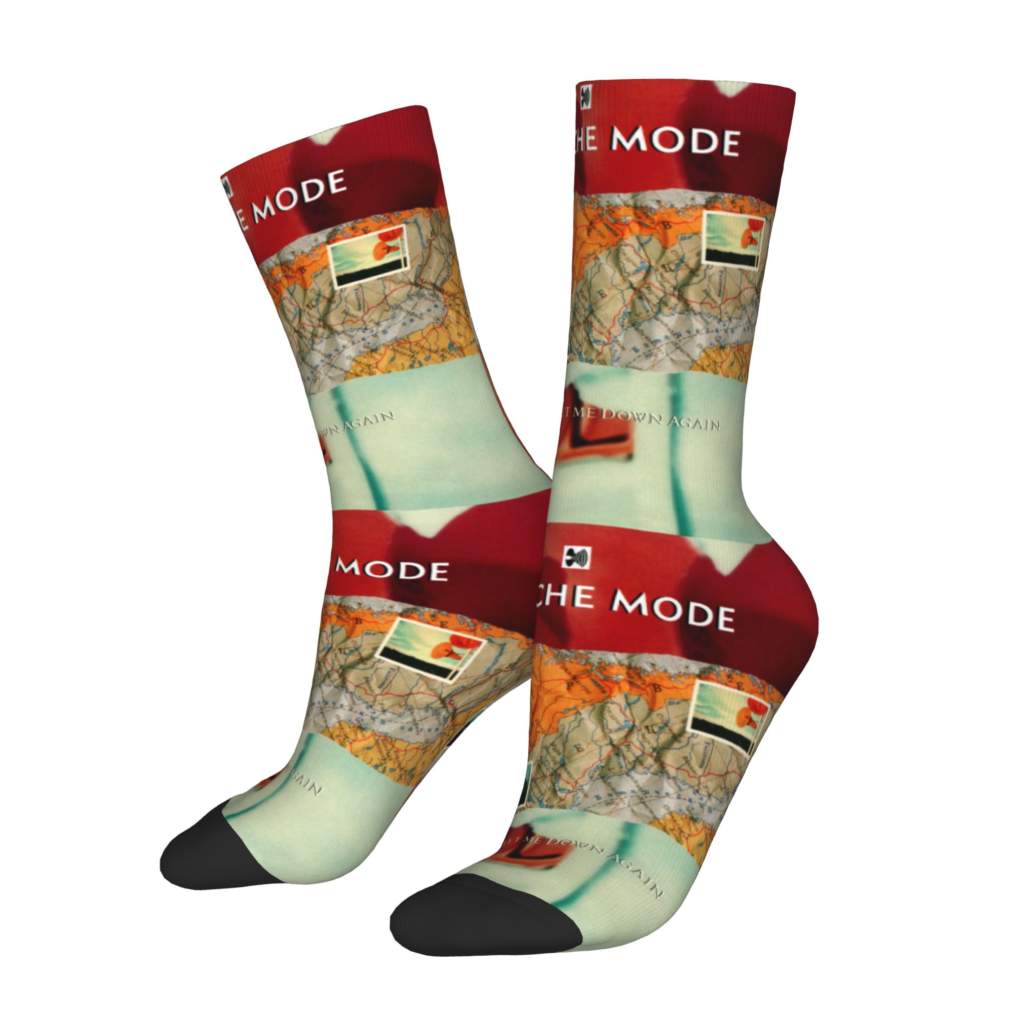 Custom D-Depeche Cool Mode Ele - Dress Sock Men ulasan dan harga