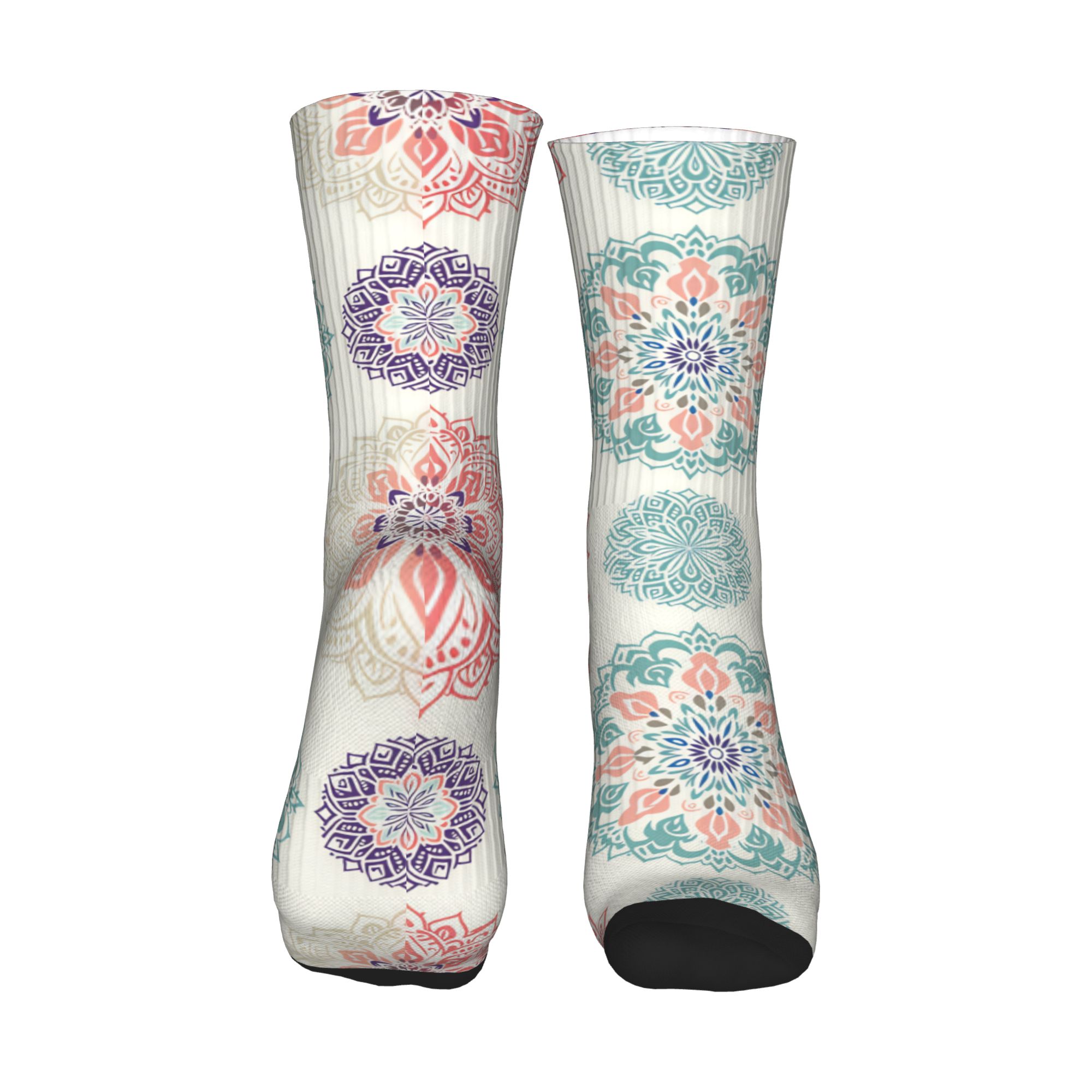 Fun Mens Pastel Boho Mandala P - Dress Sock Men ulasan dan harga