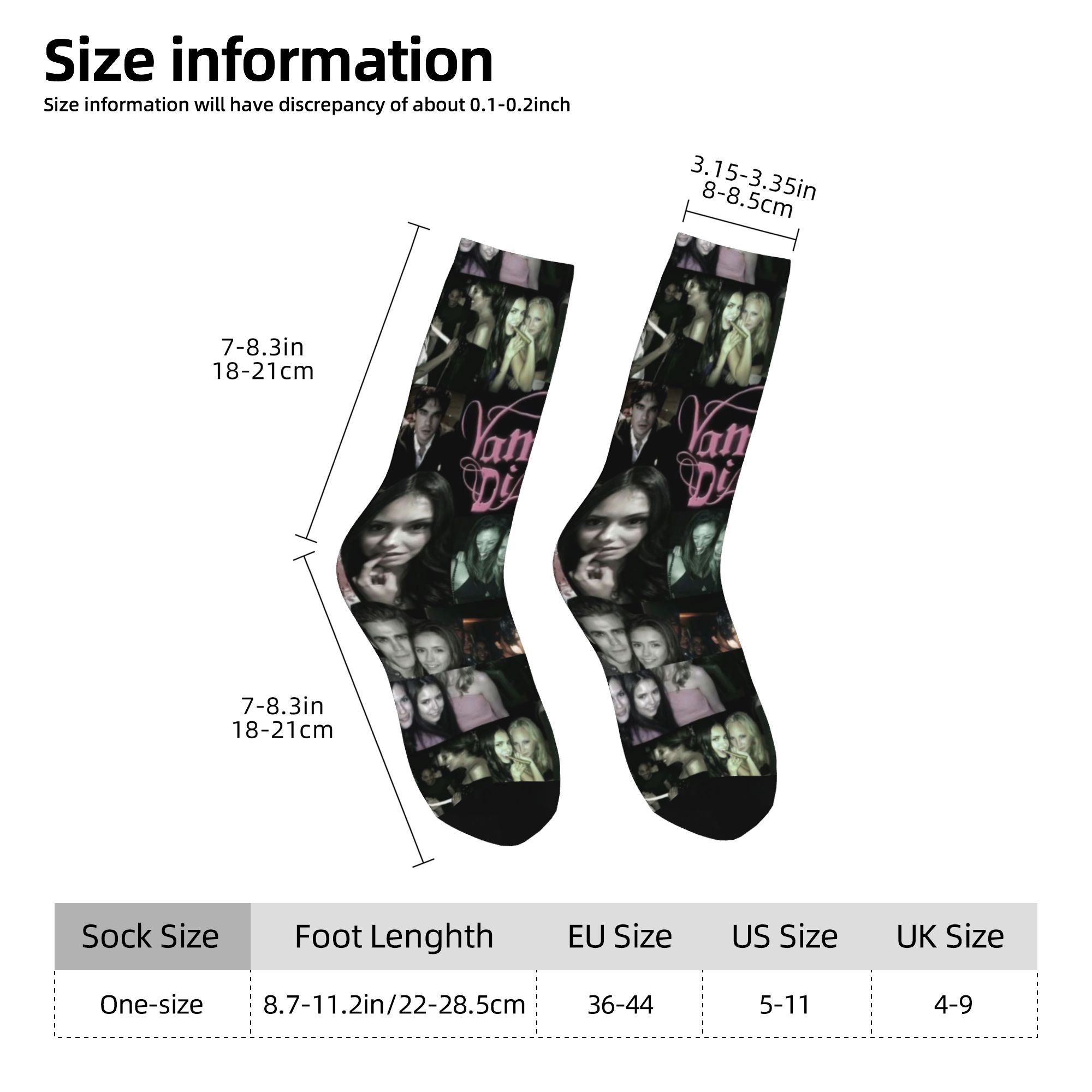 Custom The Vampire Diaries Men - Dress Sock Men ulasan dan harga