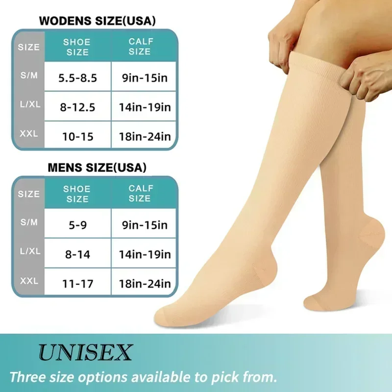 1 Pair Women's & Men's Compres - Compression Sock Medical ulasan dan harga