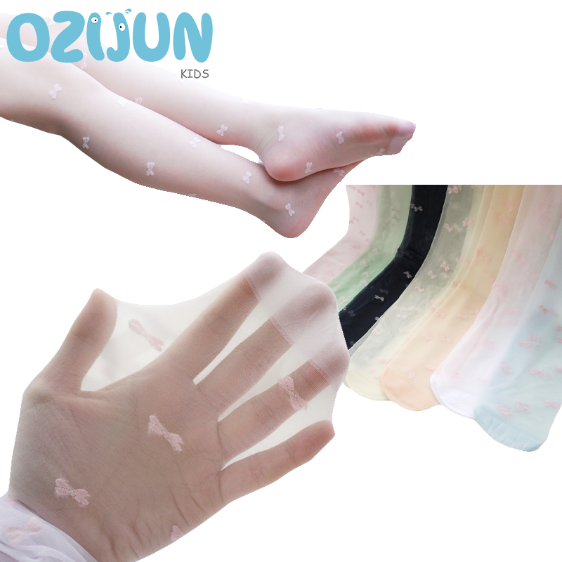 1 Pairs of Children Girl's Bow - Tights Pantyhose Sheer ulasan dan harga